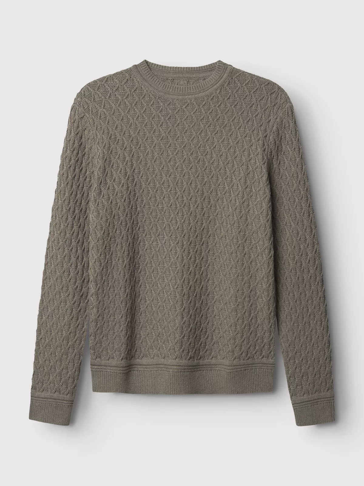 GABBA Knitwear<Aksla Ls Lt.Brown