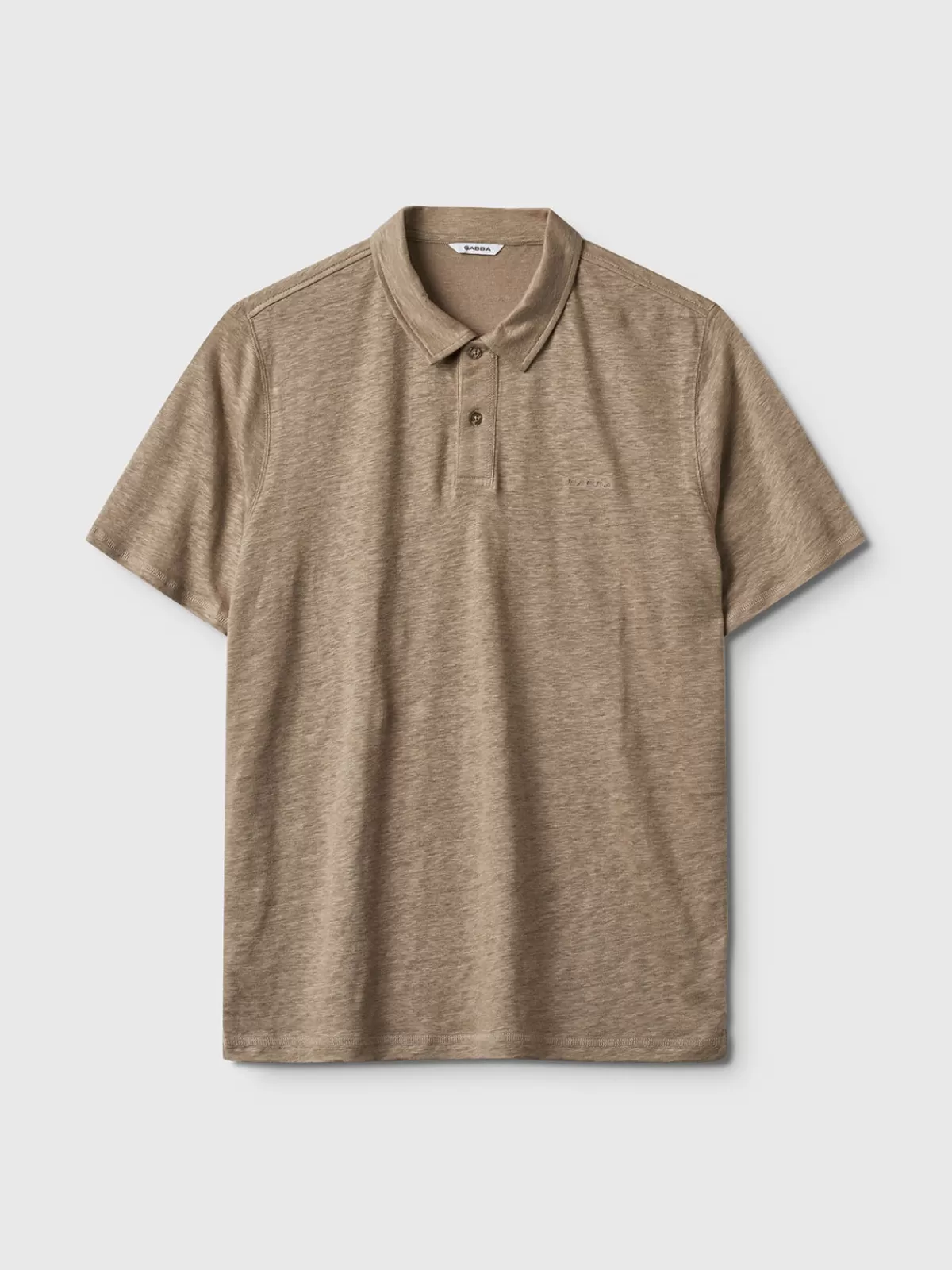 GABBA T-shirts<Duke Linen Polo SS Coriander