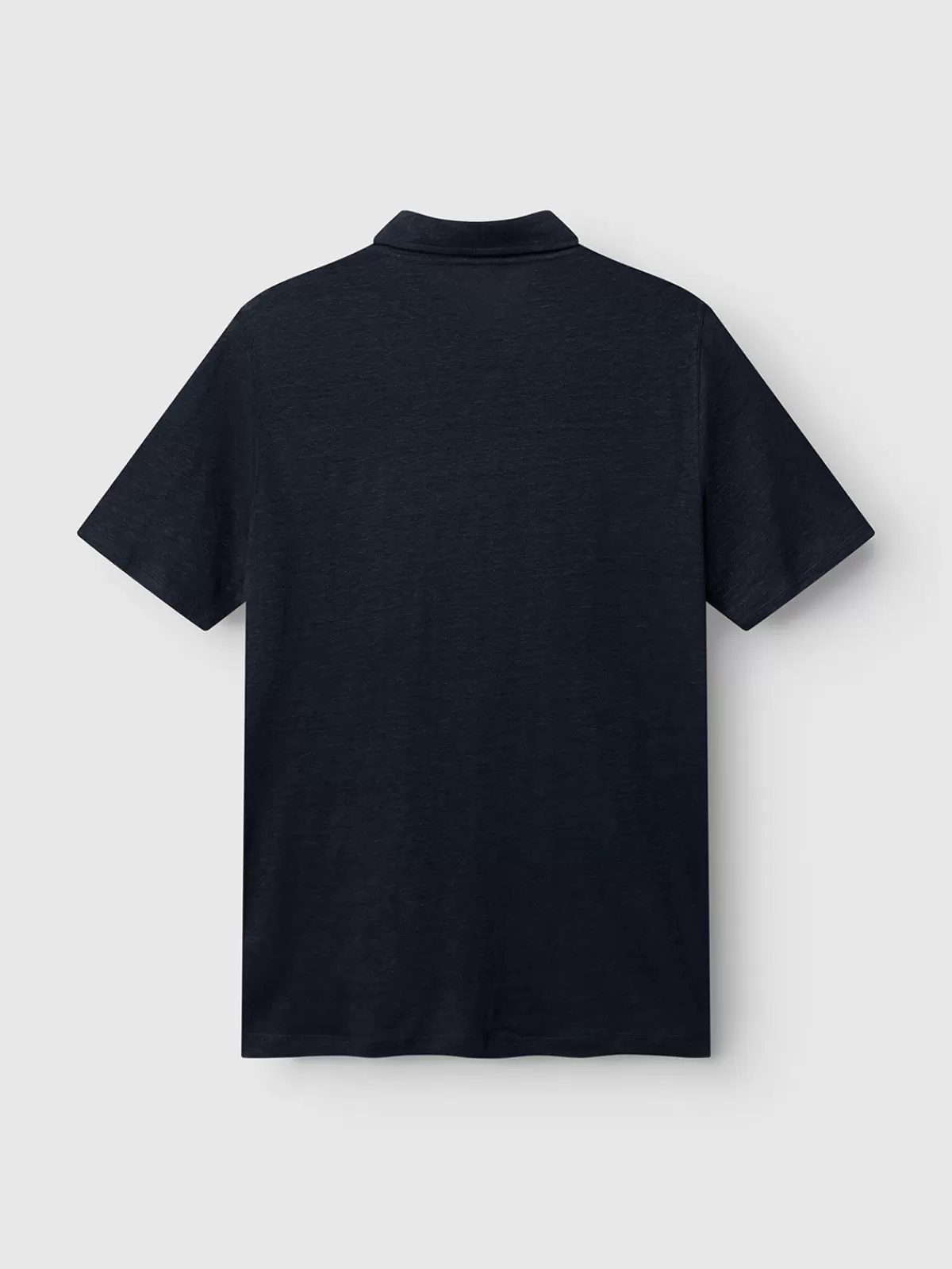 GABBA T-shirts<Duke Linen Polo SS NightSky
