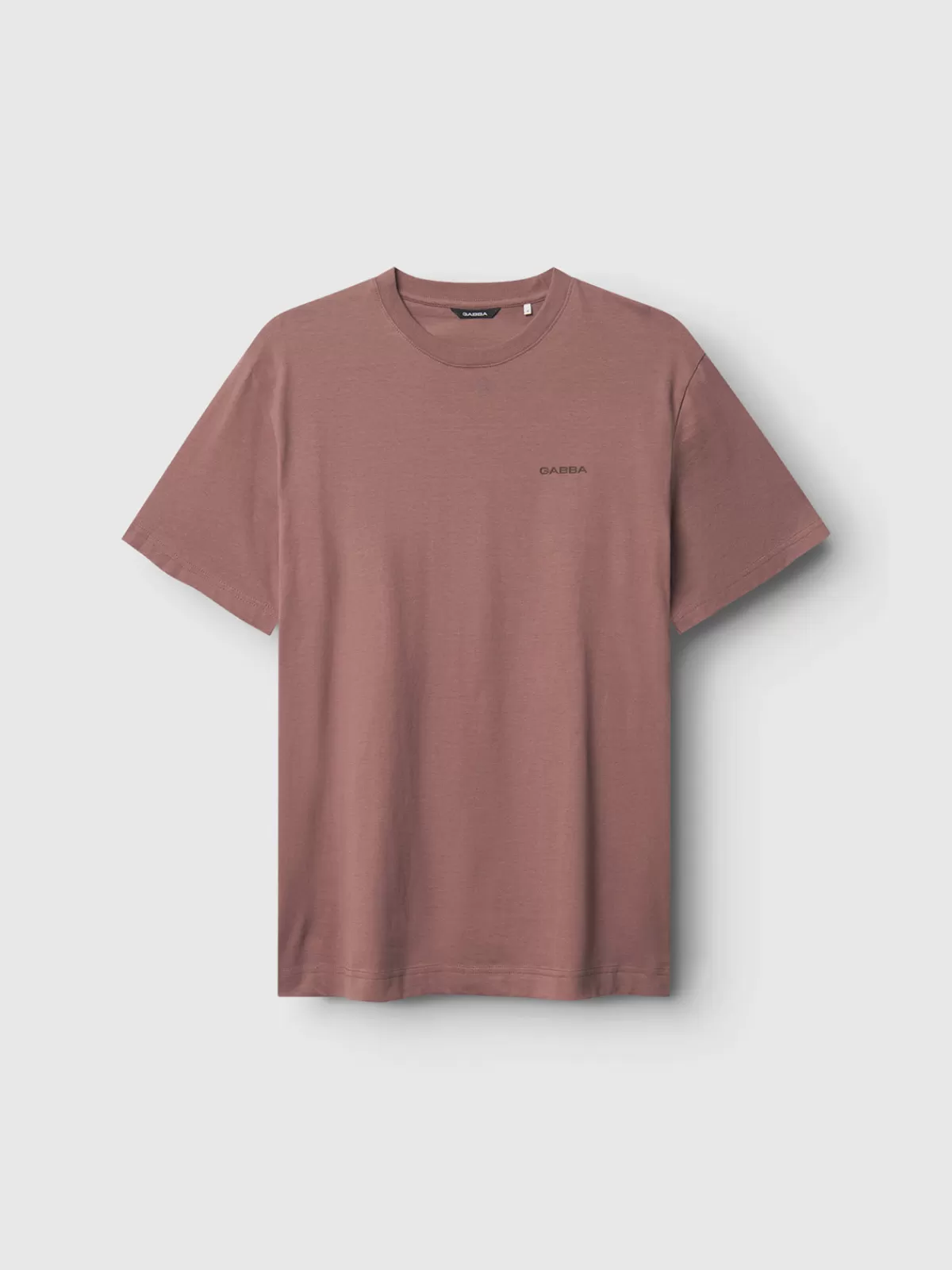 GABBA T-shirts<Dune Logo SS GOTS Mauve