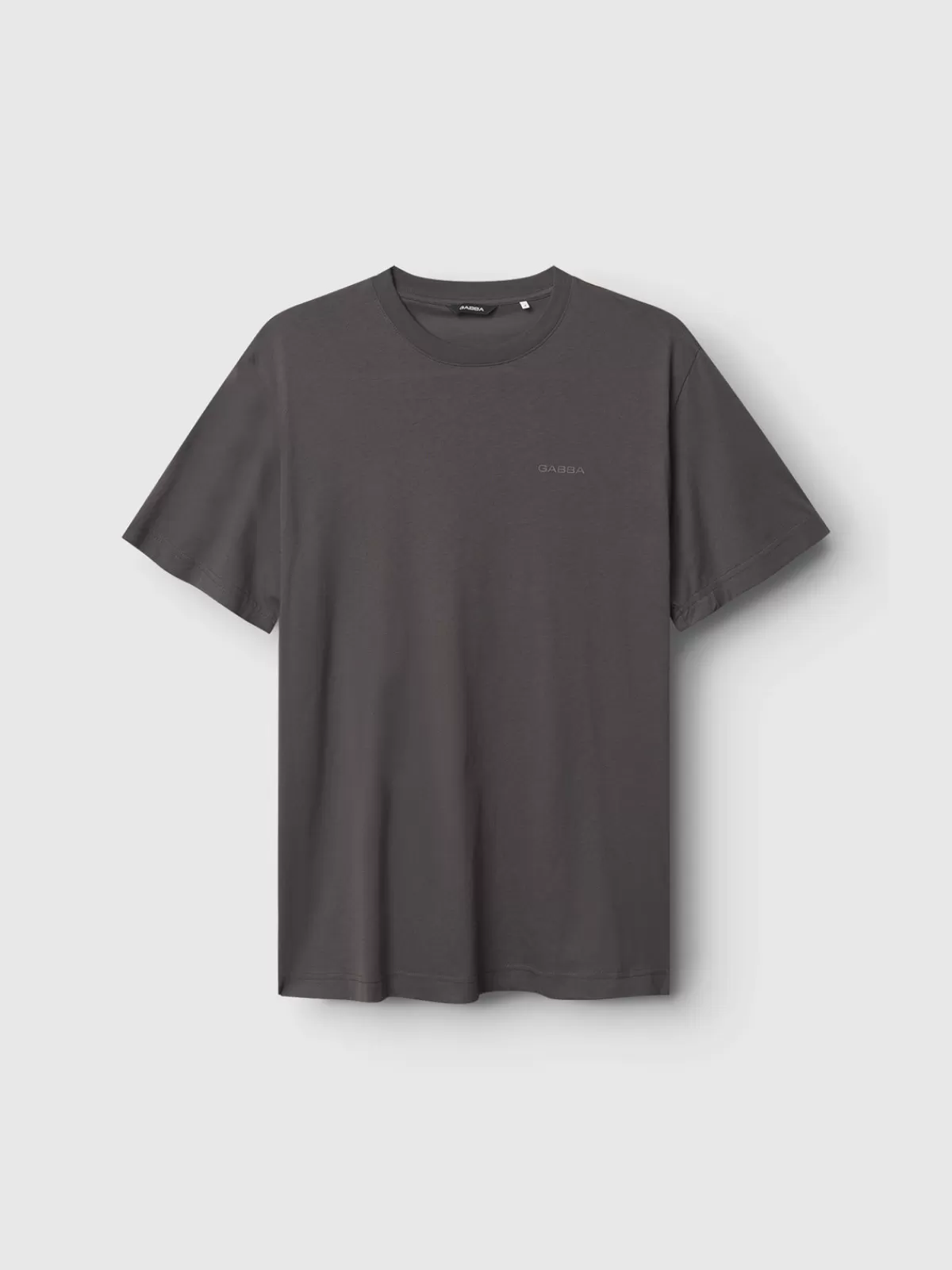 GABBA T-shirts<Dune Logo SS GOTS Grey