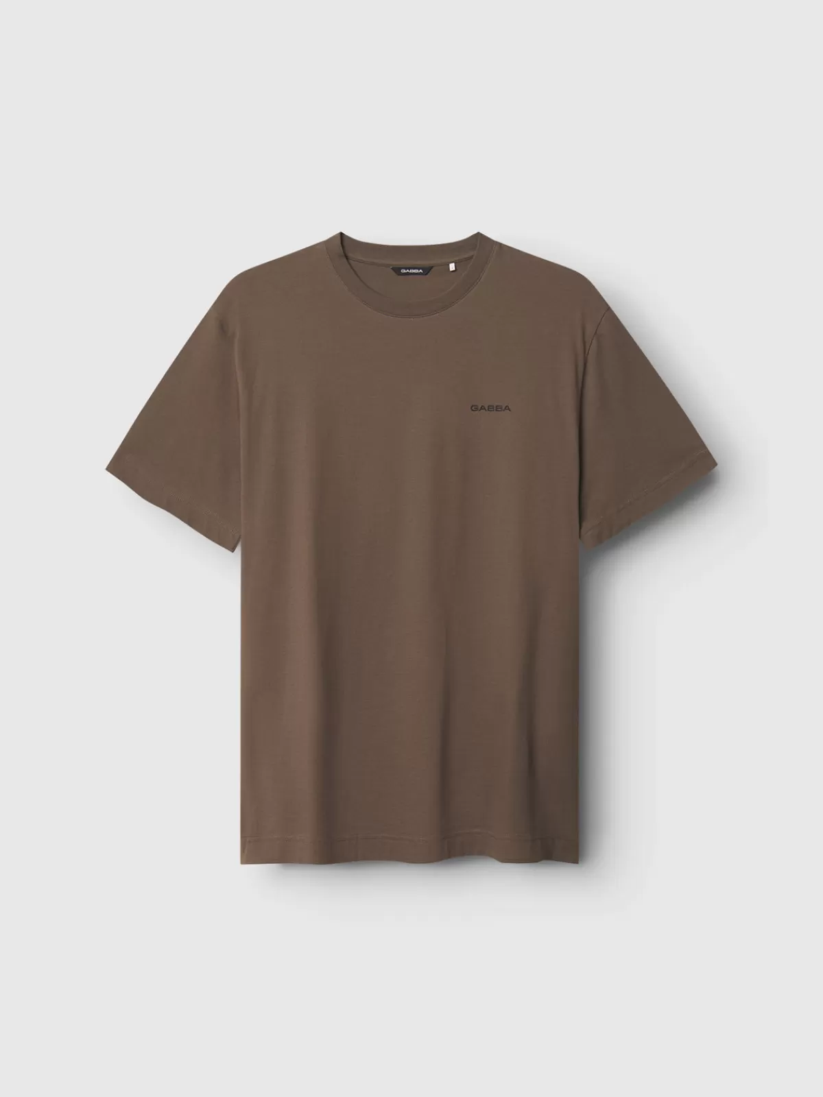 GABBA T-shirts<Dune Logo SS GOTS Lt.Brown
