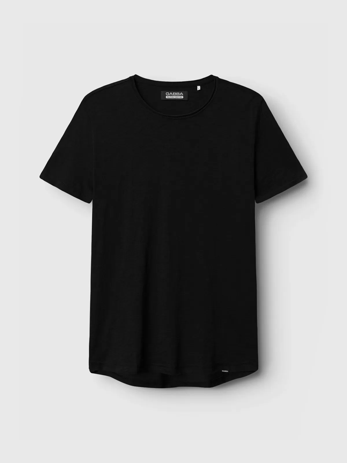 GABBA T-shirts<Konrad Slub S/S Tee Black