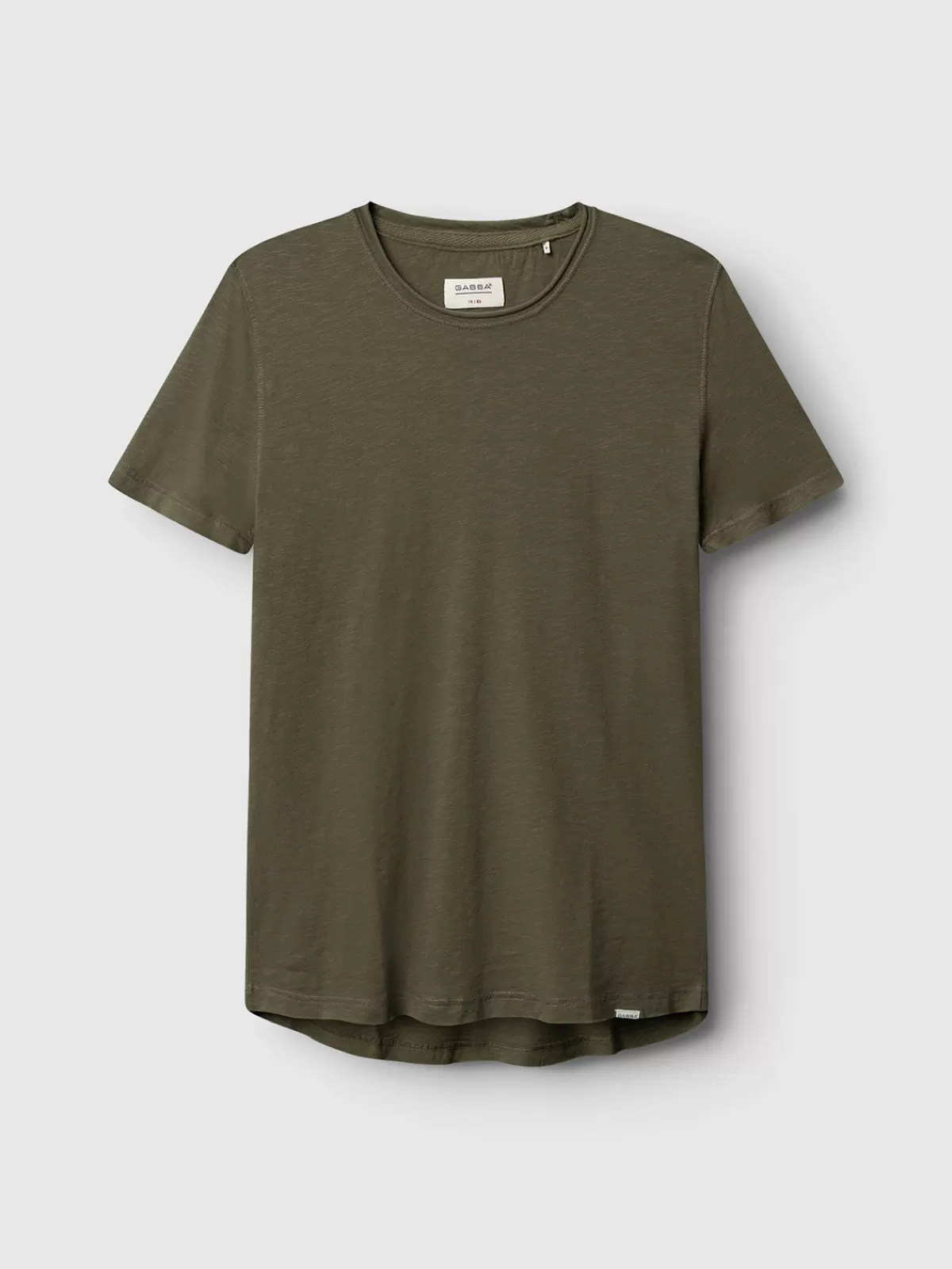 GABBA T-shirts<Konrad Slub S/S Tee Army