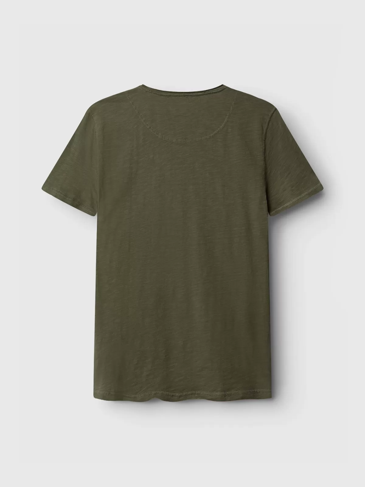 GABBA T-shirts<Konrad Straight Slub Tee Army