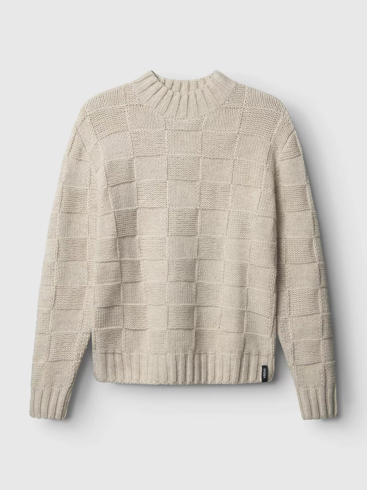 GABBA Knitwear<Livio Ls SandCashmere