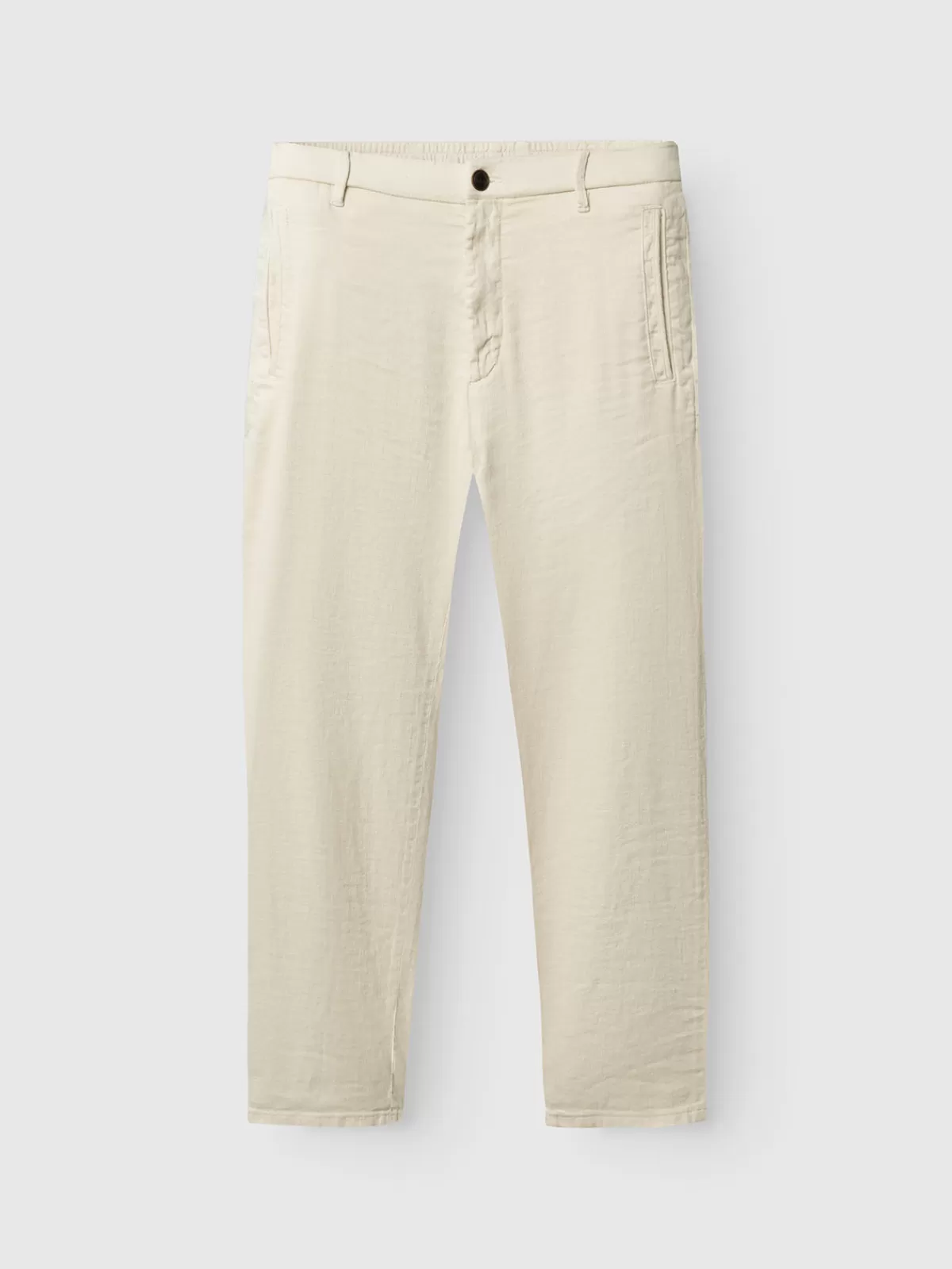 GABBA Pants<Napoli 19 Twill Linen Birch