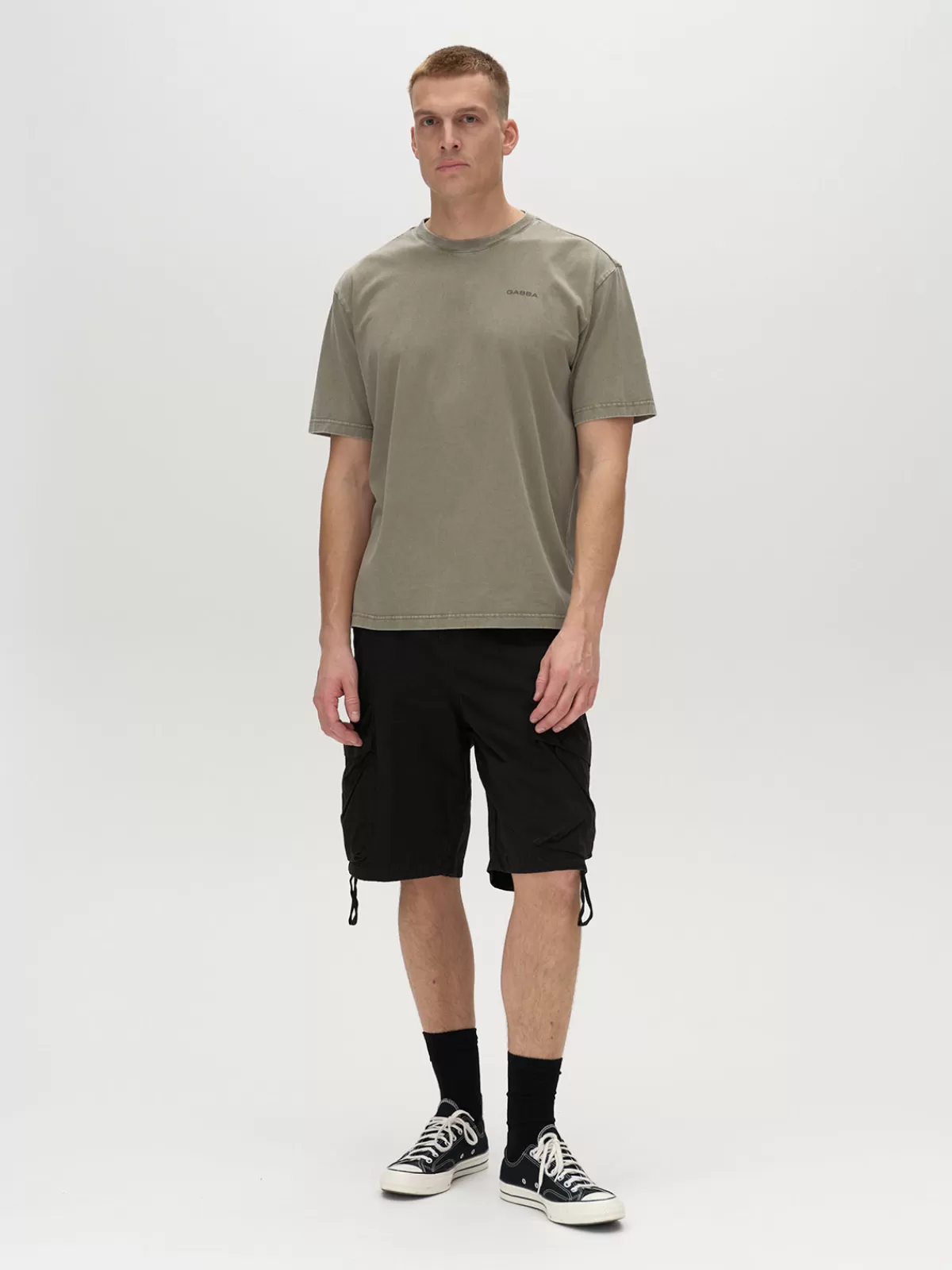 GABBA T-shirts<Nigel Boxy Snow SS Tee Aloe