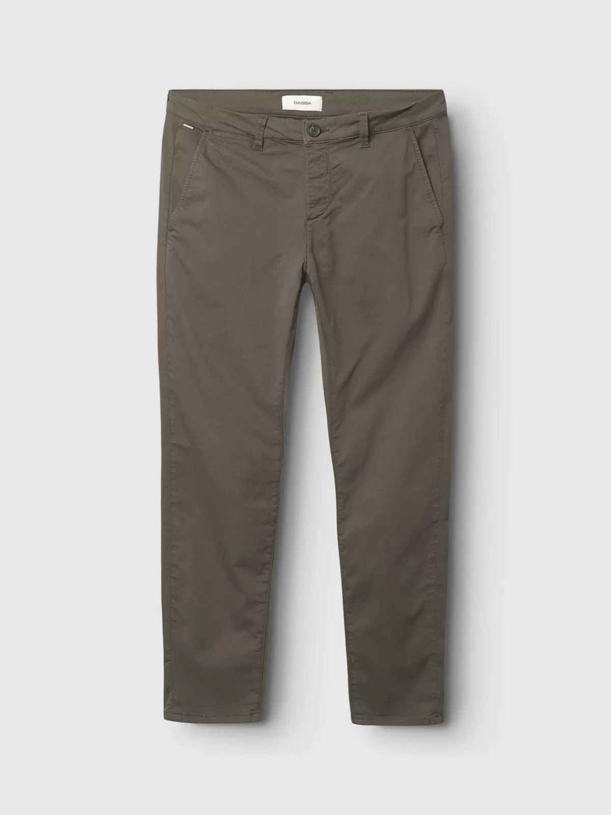 GABBA Pants<Paul K3280 Dale Chino Dk.Brown