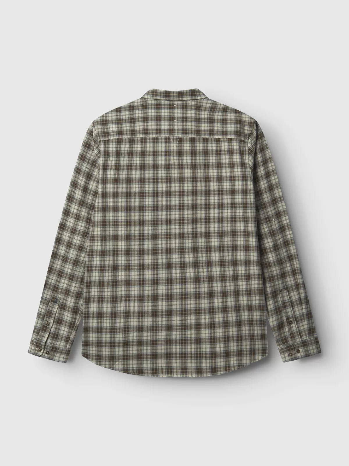 GABBA Shirts<Romeo Check LS BrownCheck