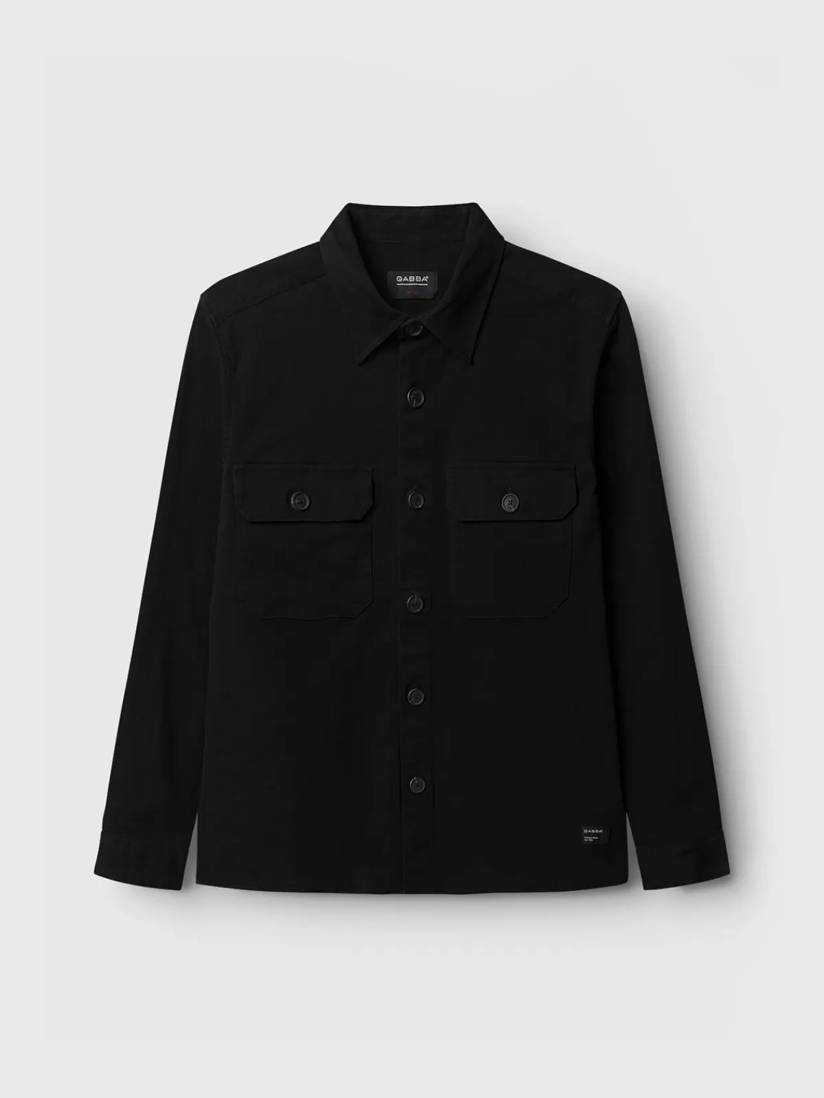 GABBA Overshirts<Topper LS Shirt Black
